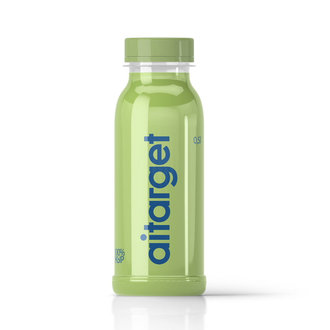 Empty designer bottle with cap