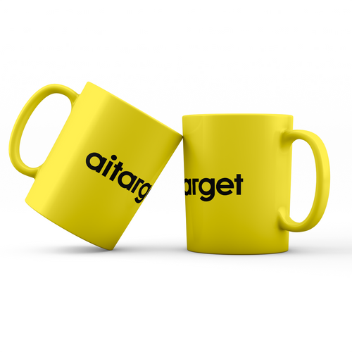 Set of two ceramic cups